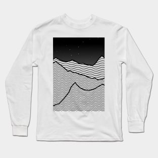 Abstract Landscape Long Sleeve T-Shirt